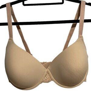 Q-T Intimates Bra 38DD Nude Bra